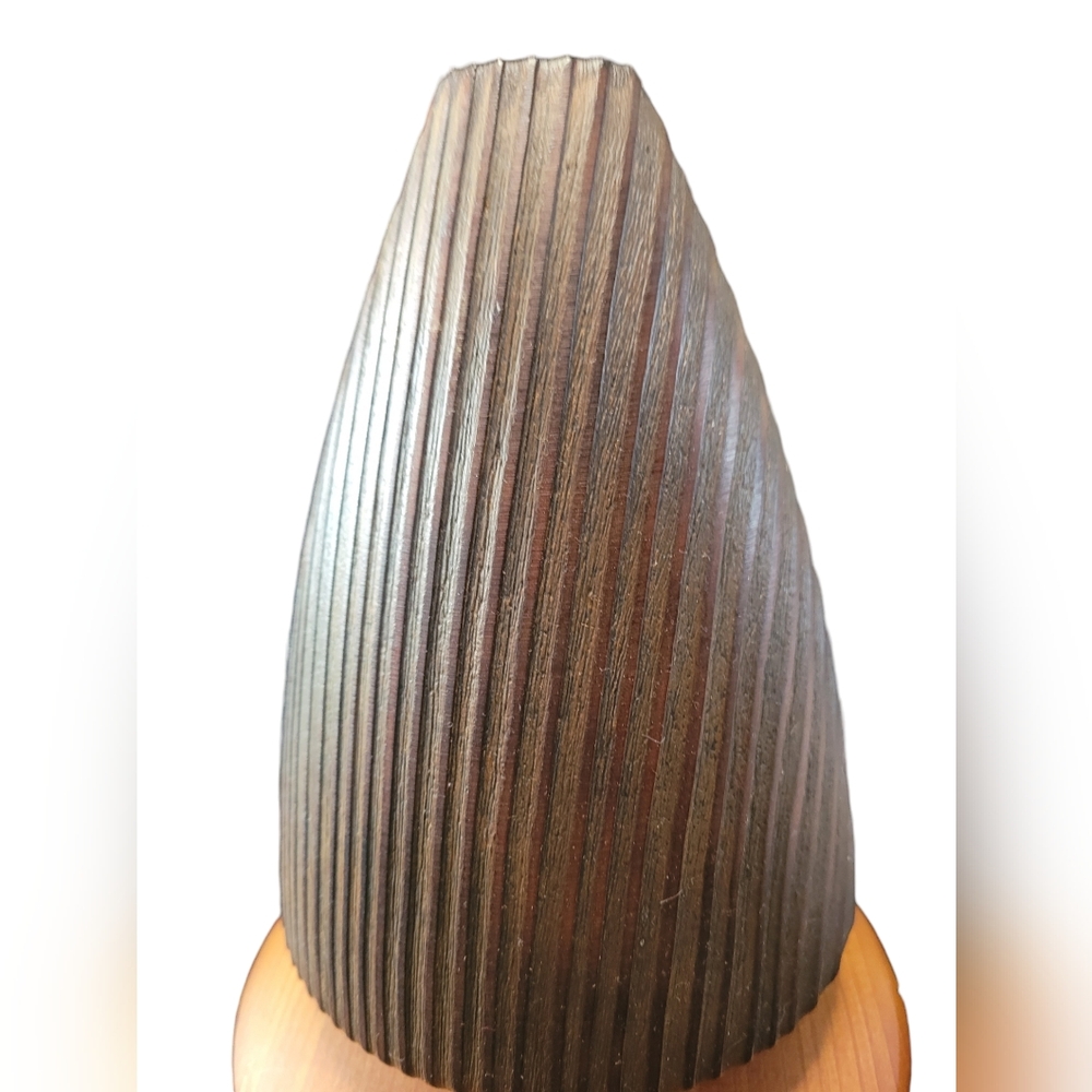 Tim Green Tree Sculpture with Ribbed Texture - Picture 11 of 16
